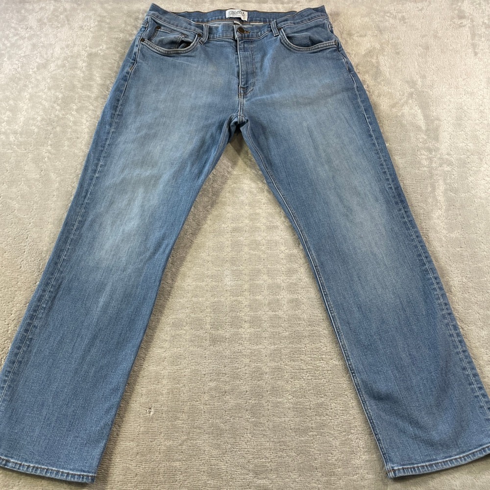 Tecovas Standard Jeans Men 36x30 Blue Denim USA Western Cowboy Festival Straight